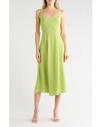 Current/Elliott - Sleeveless A-Line Midi Dress - Lyst