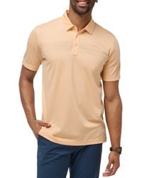 Travis Mathew - Cliff Driver Chest Stripe Piqué Polo - Lyst