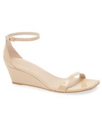 Stuart Weitzman - Nudistcurve Wedge Sandal - Lyst