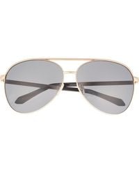 Quay - Australia Vivienne 64Mm Aviator Sunglasses - Lyst
