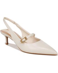 Franco Sarto - Khloe Pointed Toe Kitten Heel Pump - Lyst