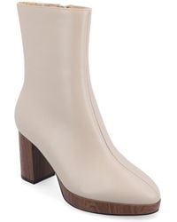Journee Collection - Romer Tru Comfort Platform Bootie - Lyst