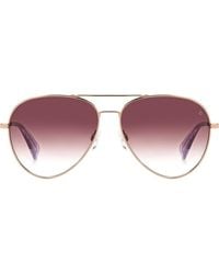 Rag & Bone - 59Mm Aviator Sunglasses - Lyst