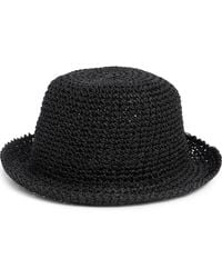 Kate Spade - Straw Cloche - Lyst