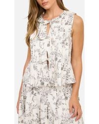 Blu Pepper - Pleated Top - Lyst