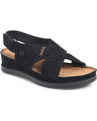 Børn - Ebba Slingback Platform Wedge Sandal - Lyst
