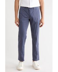 Brax - Evans Regular Fit Flat Front Chino Pants - Lyst
