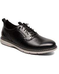 Stacy Adams - Faux-Leather Plain Toe Derby Shoes - Lyst
