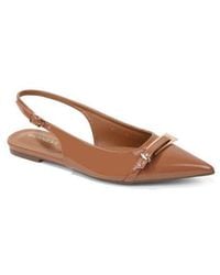 BERNESS - Chantal Pointed Toe Slingback Flat - Lyst