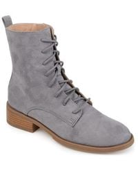 Journee Collection - Vienna Combat Boot - Lyst