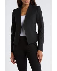 Theory - Lanai Open Front Stretch Wool Blazer - Lyst