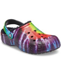 Crocs™ Navy / Red / White Classic Tie-dye Lined Clog in Navy/Red/White  (Blue) for Men - Lyst