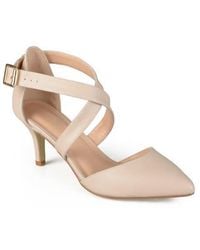 Journee Collection - Riva Crossover Pump - Lyst