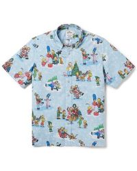 Reyn Spooner - The Simpsons Greetings Button-Down Shirt - Lyst