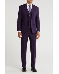 Braveman - Premium Slim Fit 3-Piece Suit - Lyst
