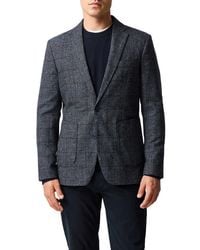 Rodd & Gunn - Selwyn Island Windowpane Check Wool & Cotton Blend Sport Coat - Lyst