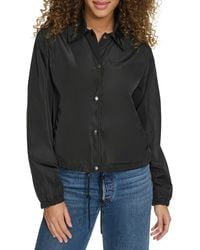 Champion - Cropped Coached Jacket - Lyst
