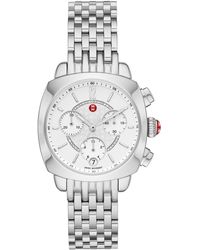 Michele - Ascalon Diamond Bracelet Watch - Lyst