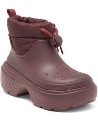 Crocs™ - Stomp Puff Boot - Lyst