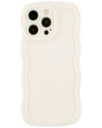 Auramma - Solid Wavy Bumper Iphone 14 Pro Case - Lyst