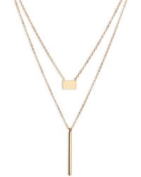 THE KNOTTY ONES - Layered Necklace - Lyst