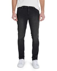 Tahari Super Soft Denim Slim Fit Jeans - Black