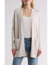 Nordstrom - Open Front Cardigan - Lyst