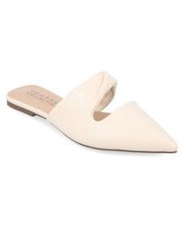 Journee Collection - Enniss Flat Mule - Lyst