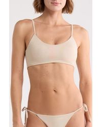 Maaji - Ceci Shimmer Scoop Neck Bikini Top - Lyst