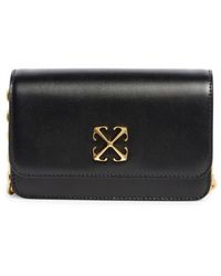 Off-White c/o Virgil Abloh Jackhammer Denim & Leather Wallet On