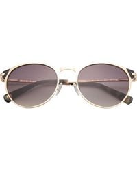 Ted Baker - 53Mm Round Sunglasses - Lyst