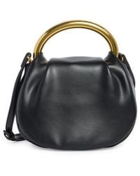 BCBGMAXAZRIA - Statement Hardware Clutch - Lyst