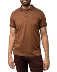 Xray Jeans - Piqué Knit Polo Shirt - Lyst