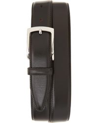 Johnston & Murphy - Feather Edge Leather Belt - Lyst