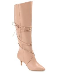 Journee Collection - Kaavia Wrapped Tie Tall Boot - Lyst