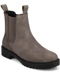 Journee Collection - Blanche Chelsea Boot - Lyst