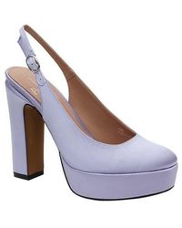 Linea Paolo - Ivie Slingback Platform Pump - Lyst