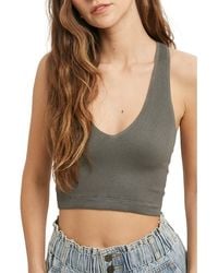 Wishlist - Seamless Racerback Bralette - Lyst