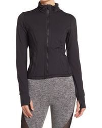 90 Degrees - Lux Slim Fitted Pleated Jacket - Lyst