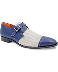 Mezlan - Patina Monk Strap Loafer - Lyst