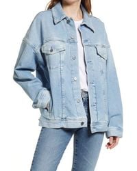 AG Jeans - Kendrix Denim Trucker Jacket - Lyst