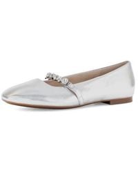 Gabor - Crystal Mary Jane Flat - Lyst