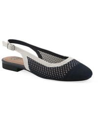 White Mountain - Bonie Slingback Flat - Lyst