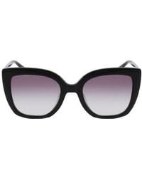Longchamp - Le Pliage 53Mm Gradient Rectangular Sunglasses - Lyst