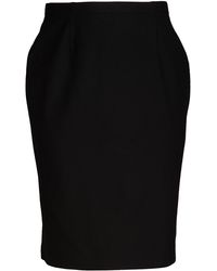 Eileen Fisher High Waist Pencil Skirt In Black At Nordstrom Rack
