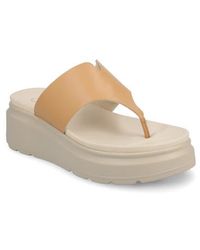 Journee Collection - Carah Platform Wedge Sandal - Lyst