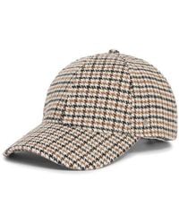 Steve Madden - Glen Plaid Bungee Baseball Cap - Lyst