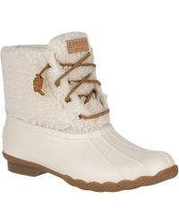 black sperry boots womens