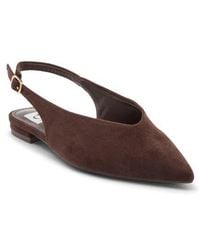 Dolce Vita - Empress Pointed Toe Slingback Flat - Lyst