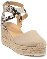 nine west johanna wedge espadrille sandals